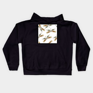 Artistic Insects Kids Hoodie